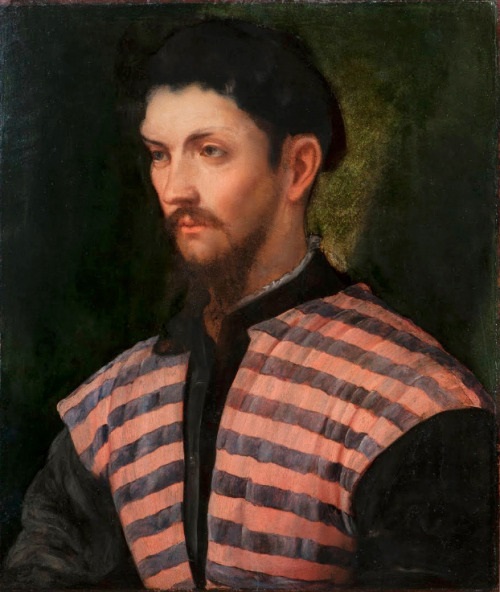 A Man, ca 1543-1545, by Girolamo Romanino (1484-1559) Fondazione Brescia Musei
